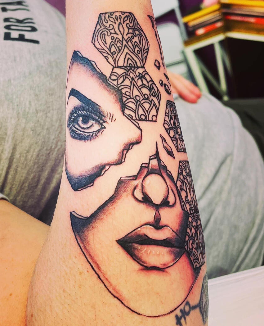 Face Mandala molecules