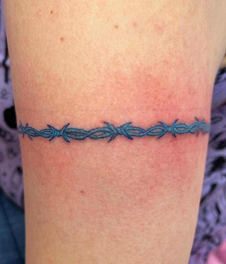 Barbed wire